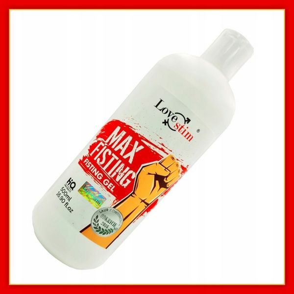 MAX FISTING 500ml ŻEL DO FISTINGU ANAL I WAGINAL zdjęcie 2