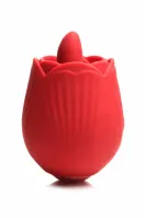 bloomgasm french rose licking & vibrating system czerwony 10 trybow