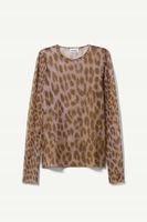 Weekday blur printed long sleeve roz.S