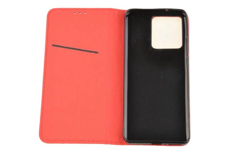 Etui Smart do Motorola EDGE 40 Neo czerwony zdjęcie 3