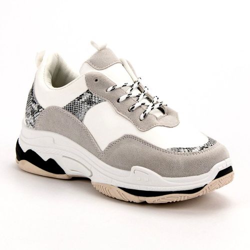Białe Sneakersy Ze Wzorem r.38 na Arena.pl
