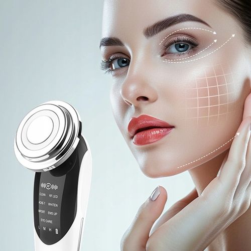 FOONNUN BEZIGŁOWA MASAŻER EMS TWARZY LIFTING 7w1 URZĄDZENIE DO MASAŻU na Arena.pl