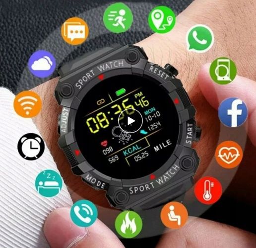SMARTWATCH zegarek SMARTBAND Pulsometr Krokomierz zdjęcie 9