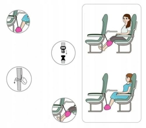 PODNÓŻEK PODRÓŻNY DO SAMOLOTU PRZENOŚNY SKŁADANY WISZĄCY MINI HAMAK NA NOGI na Arena.pl