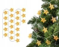 LAMPKI CHOINKOWE LED GWIAZDKI GIRLANDA 3M