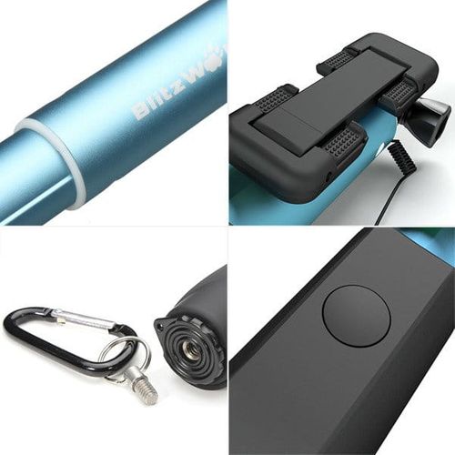 Kijek Selfie Stick BlitzWolf BW-WS1 różowy na Arena.pl