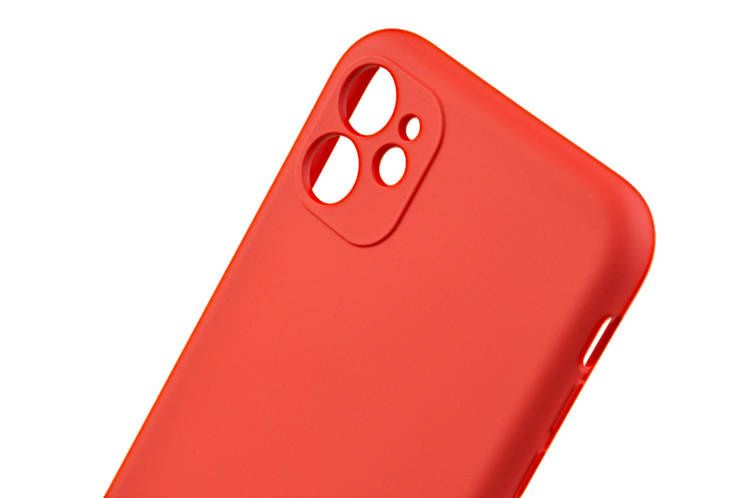 Etui silikonowe Tint do Apple iPhone 11 czerwony zdjęcie 4