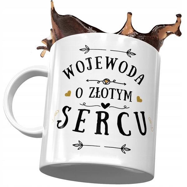 Dla Wojewody Kubek Na Urodziny Imieniny Na Prezent Z Nadrukiem Ze Zdjęciem zdjęcie 1