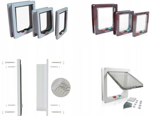 Drzwiczki KLAPA na drzwi dla Kota Psa do 6KG L na Arena.pl