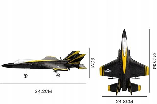 Samolot Zdalnie Sterowany Latający F35 Odrzutowiec RC JET Duży Zasięg Pilot na Arena.pl