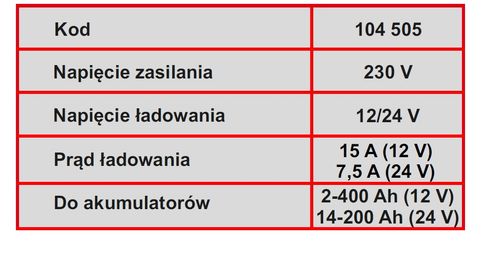 PROSTOWNIK WELDMAN CHARGE 200 12V/24V na Arena.pl