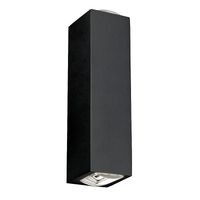 Czarny kinkiet zewnętrzny LENS 9112 lampa ledowa 4W 3000K IP54