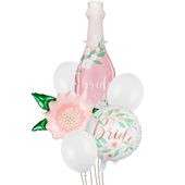 Zestaw balonów na wieczór panieński kwiaty