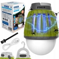 LATARKA LAMPA OWADOBÓJCZA KOMARY IPX4 AKUMULATOR