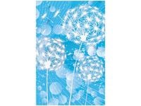 100 70CM OBRAZ PŁÓTNO DMUCHAWCE ABSTRAKCYJNYM BŁĘKITNYM TLE PŁÓTNO RAMA