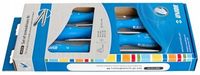 ZESTAW WKRĘTAKÓW KRZYŻOWYCH 5 SZTUK PH0 PH1 PH2 PH3 PZ2 ERGONOMICZNY UCHWYT