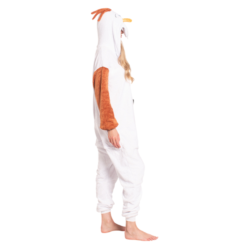 Piżama Damska Kombinezon Kigurumi Kostium Onesie Bałwan Olaf 145-155 cm S na Arena.pl