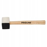 Młotek gumowy czarno-biały Proline 980 g 12026