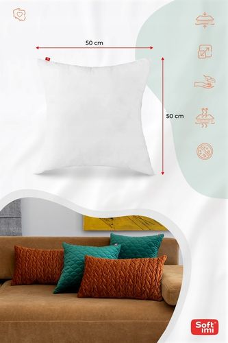 PODUSZKA JASIEK 50X50CM WKŁAD ANTYALERGICZNY DO PODUSZKI DEKORACYJNEJ na Arena.pl