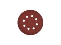 papier ścierny na dysk 125mm p180,krążki 8 otworów(50/2000)