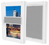 PLISA BEZINWAZYJNA ROLETA PLISOWANA PLISY 122x230