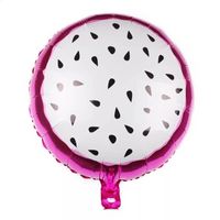 Balon foliowy smoczy owoc pitaja owoce, 45 cm