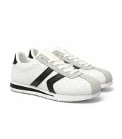 Biało-Czarne sneakersy sportowe Camille 41