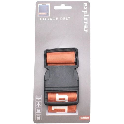 UNIWERSALNY PAS ZABEZPIECZAJĄCY DO WALIZKI SPINAJĄCY 180x5CM PROWORLD BRĄZOWY na Arena.pl