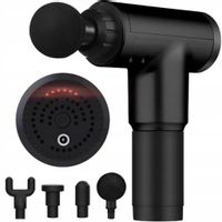 Pistolet Masujący Masażer Sportowy Fascial Gun FH-320 5 Elementów 24W