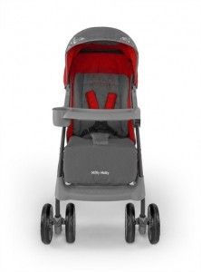 WÓZEK SPACEROWY VIP CZARNO-SZARY  B1 na Arena.pl