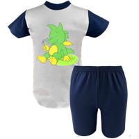 Krótka Piżama dziecięca Tabaluga - Ostatni z rodziny Smoków