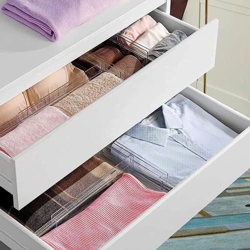 8szt ORGANIZER DO SZUFLADY PRZEGRÓDKA REGULOWANA SEPARATOR na Arena.pl