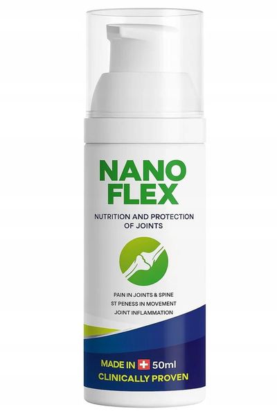 NANOFLEX (50 ml) - żel łagodzący bóle stawów zdjęcie 1