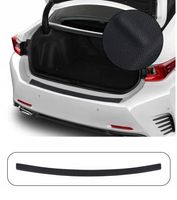 AUDI A6 AVANT 2011-2019 Listwa Nakładka na Zderzak Tylni Czarna ABS