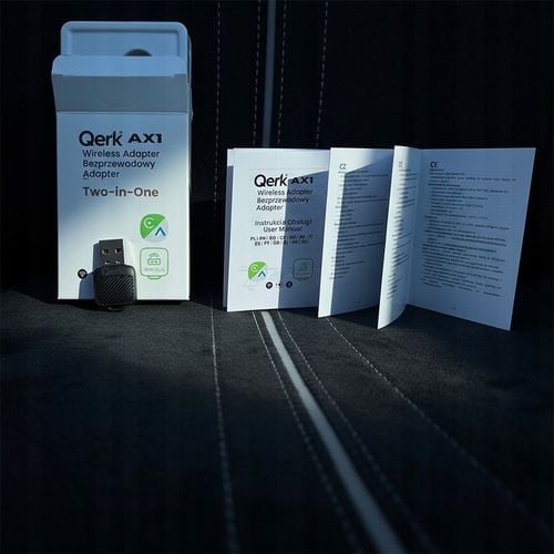 Mini Adapter Carplay Android Auto Bezprzewodowy Wifi 6 Bluetooth 5.4 na Arena.pl