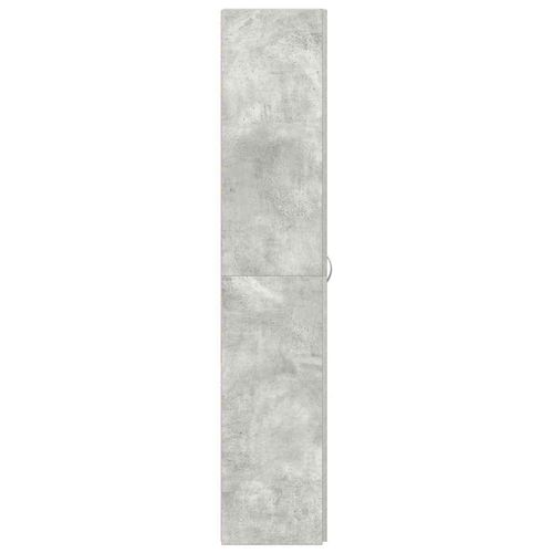 Szafka na buty Szary 80 x 35.5 x 180 cm Materiał drewnopochodny na Arena.pl