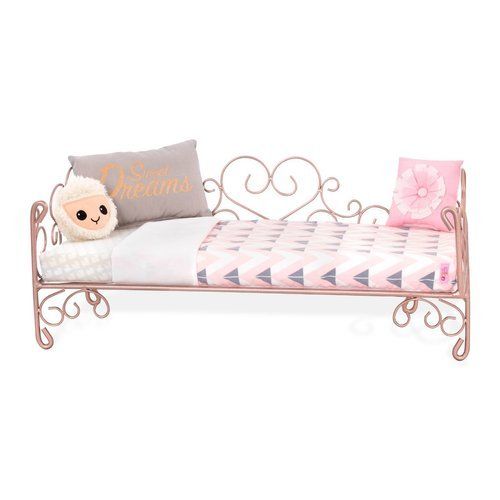 Łóżko dla lalek – Scrollwork Bed our generation na Arena.pl