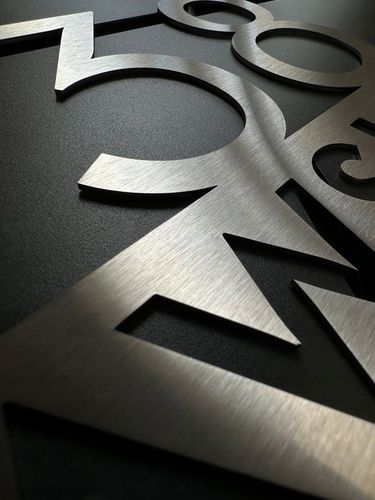 DUŻA SKRZYNKA NA LISTY Z ADRESEM, NUMER DOMU (tabl STAL nierdzewna na Arena.pl