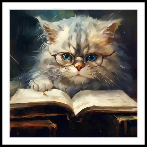 Plakat 80x80cm Ucz Się Ucz zdjęcie 3