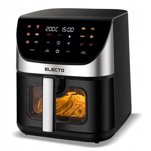 AIR FRYER FRYTKOWNICA BEZTŁUSZCZOWA DUŻA 8L 2000W APLIKACJA WIFI NA na Arena.pl