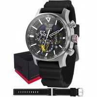 Zegarek Męski Vostok Europe VR42-595A732 czarny pasek