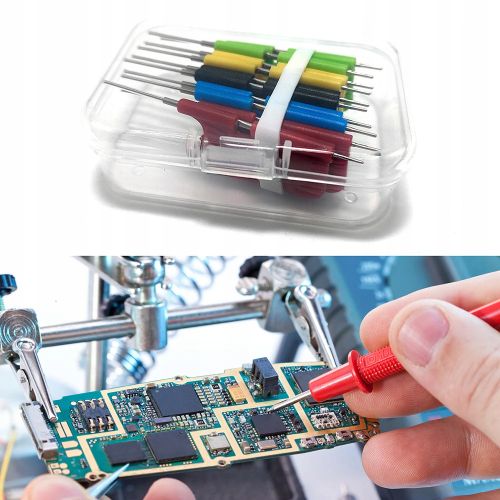 CHWYTAKI POMIAROWE SMD TRZYMAKI PRECYZEJNE 90° KLIPSY DO PROGRAMOWANIA na Arena.pl