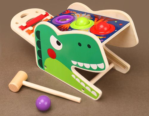 przebijak wbijak sorter cymbałki t-rex dinozaur jhtoy-564 na Arena.pl