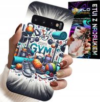 ETUI DO SAMSUNG GALAXY S10 PLUS - SIŁOWNIA GYM FITNESS SPORT CASE + FOLIA