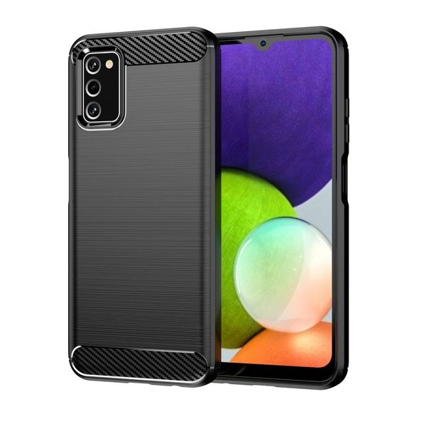 Futerał CARBON do SAMSUNG A41 czarny zdjęcie 1
