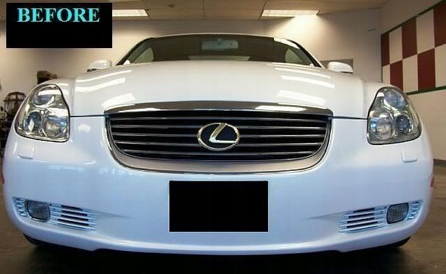 2002-2005 LEXUS SC430 SC 430 - LIstwy chrom grill chromowane na atra zdjęcie 1