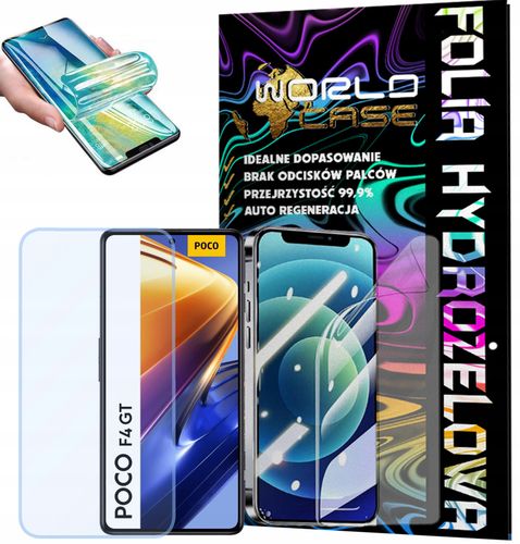 FOLIA HYDROŻELOWA OCHRONNA DO POCO F4 GT NA EKRAN MOCNA WYTRZYMAŁA na Arena.pl
