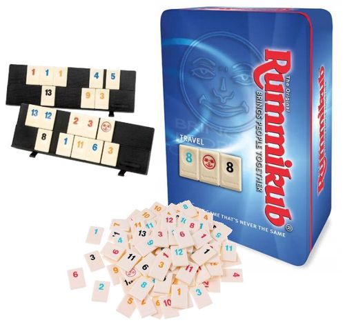 Gra Rummikub Travel Tin - wersja podróżna w metalowym pudełku na Arena.pl