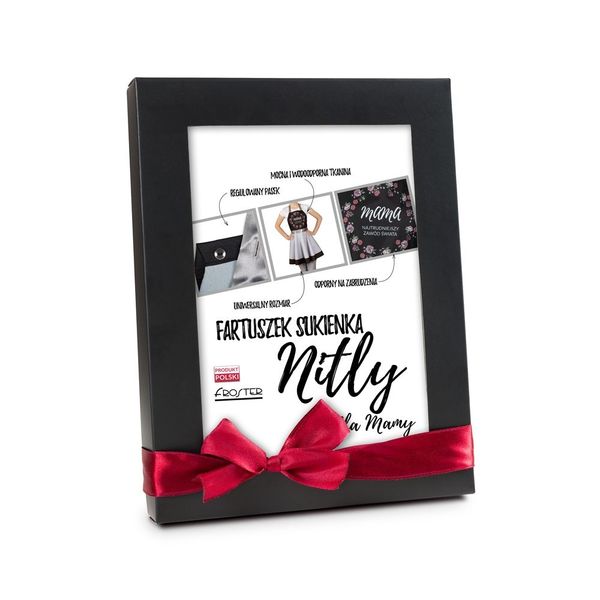 Nitly dla Mamy - Fartuszek Sukienka zdjęcie 4