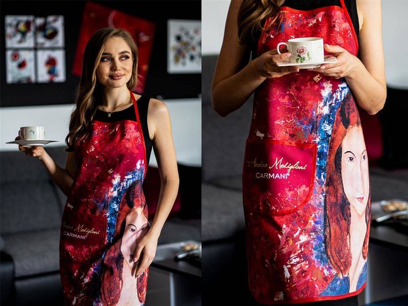 Fartuszek kuchenny - A. Modigliani (CARMANI) zdjęcie 4